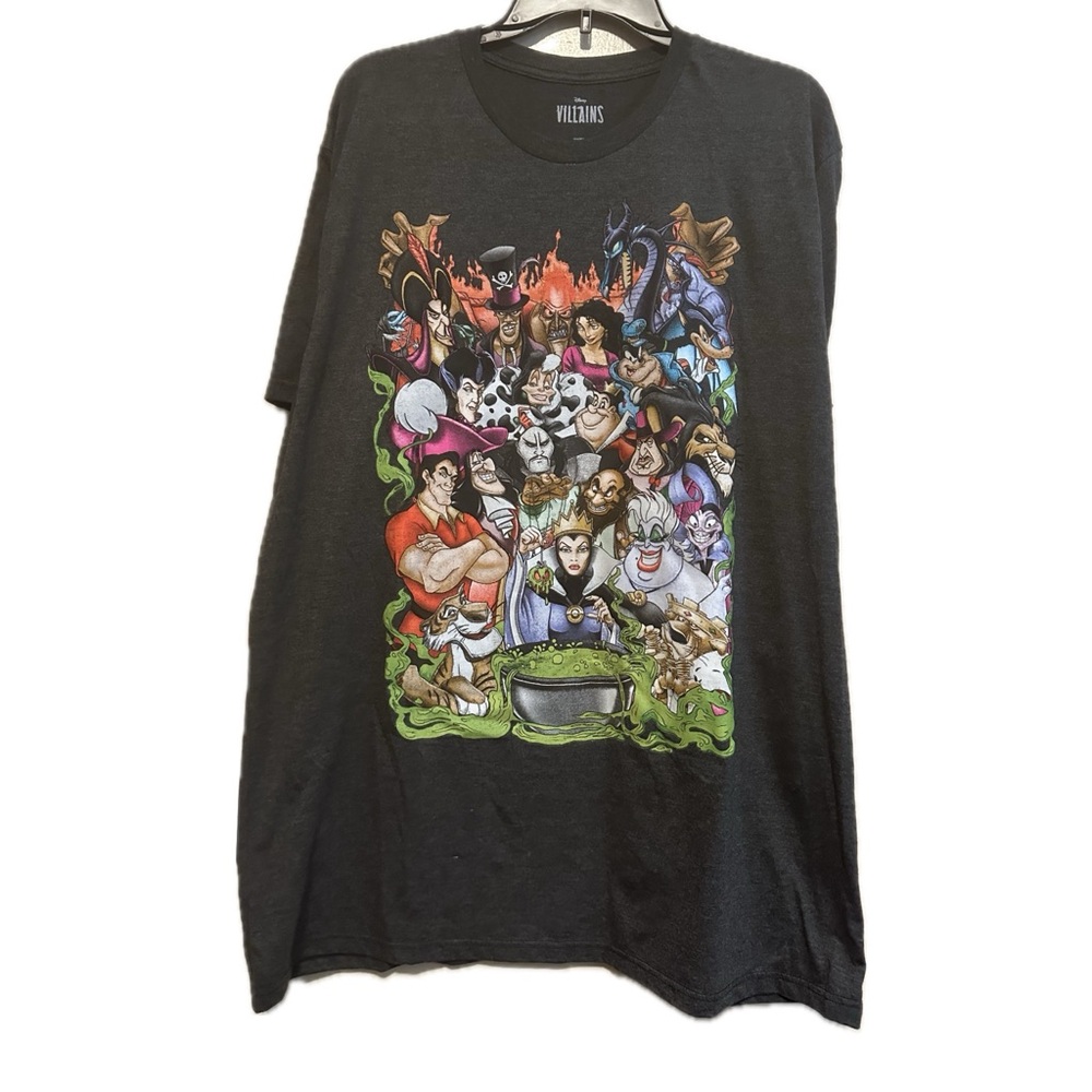 Disney Villain Graphic T size XXL, Gray